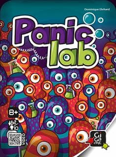 Portada juego de mesa Panic Lab