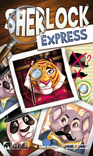 Portada juego de mesa Sherlock Express