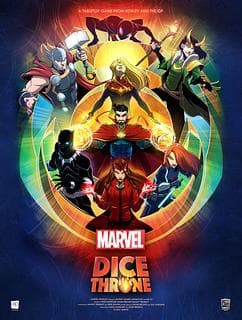 Juego de mesa Marvel Dice Throne